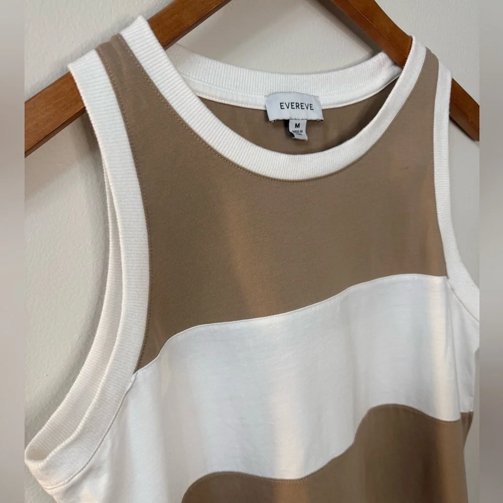 EVEREVE Brown White Colorblock Tank Top
Size Medium - Picture 4 of 11